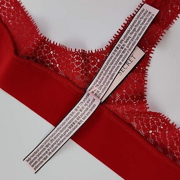 Victoria's Secret 2 Prs Red Very Sexy + Incredible Thong String Panties Sz Large - Picture 14 of 16